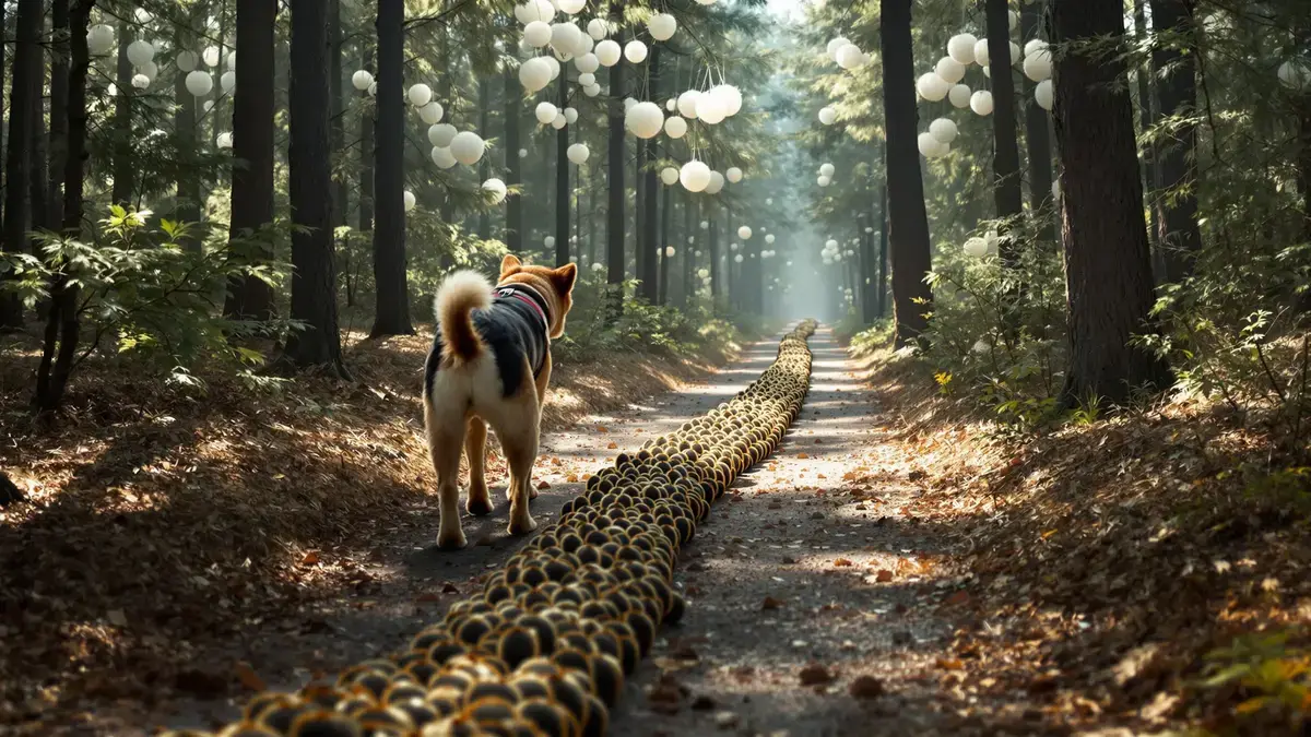 Tyto housenčí řady v lese už od února skrývají nebezpečí které mnozí neznají varujte svého psa a rychle odejděte