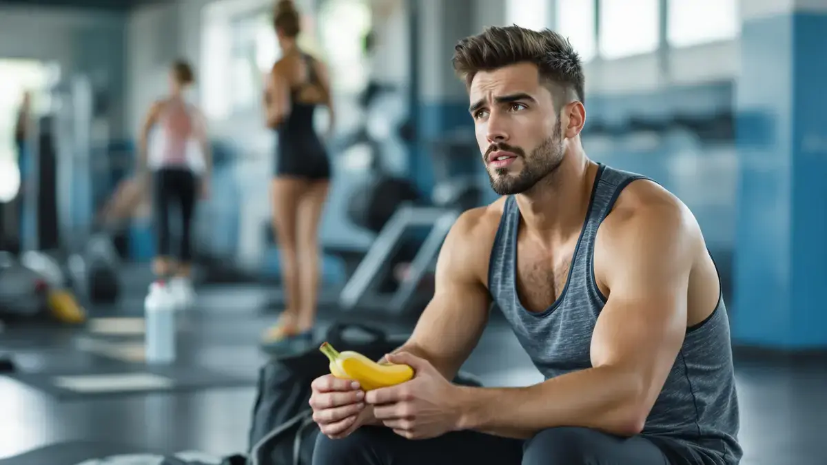 Odborníci varují jíst banán před cvičením může vypadat prospěšně ale může narušit trávení i výkon